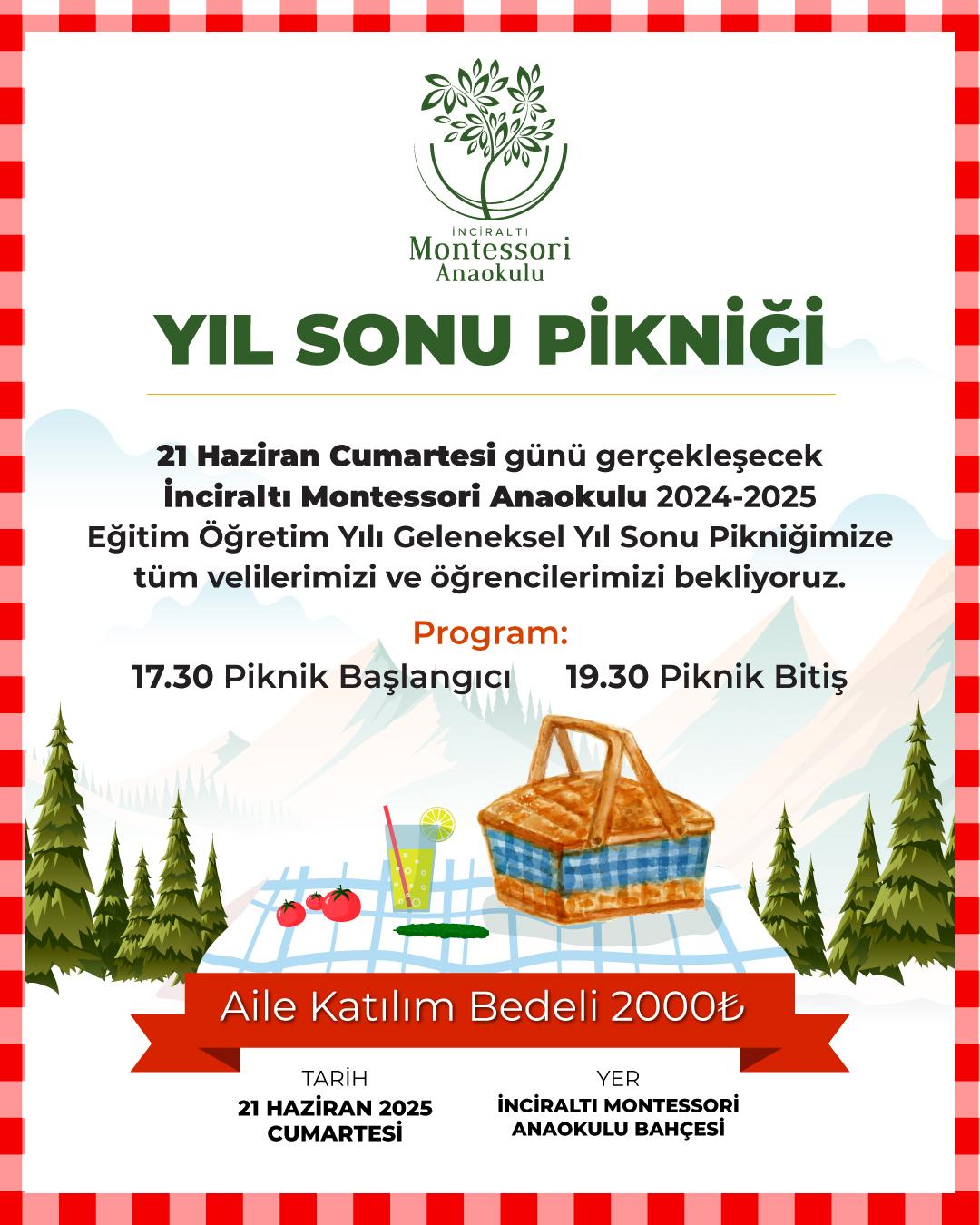 Geleneksel Yıl Sonu Pikniği